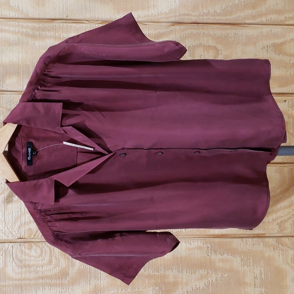 Madewell Tops - NWT Madewell Silk Camp Shirt